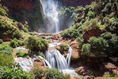 Ouzoud waterfalls from Marrakech Morocco
