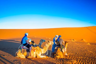 Desert camel trek Morocco 2 days in Merzouga
